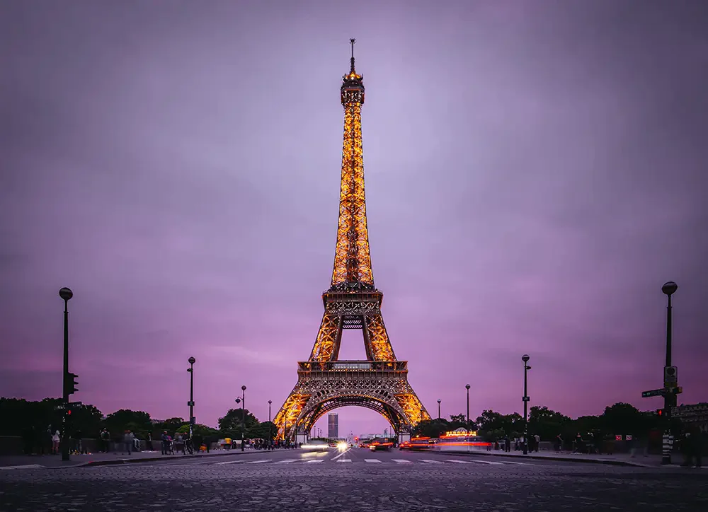 The Eiffel tower